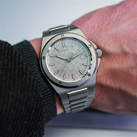 iwc ingenieur miami beach|iwc ingenieur titanium review.